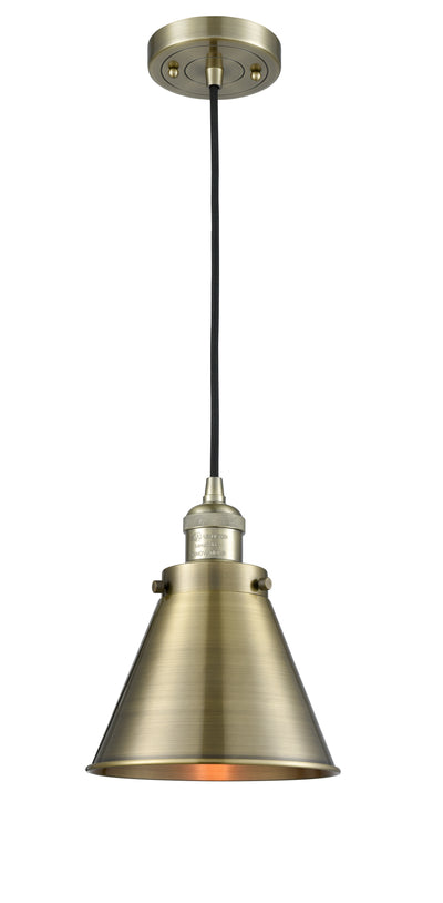 Franklin Restoration Mini Pendant Antique Brass