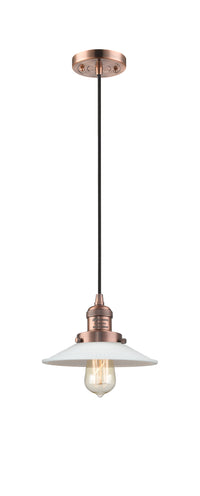 Franklin Restoration Mini Pendant Antique Brass