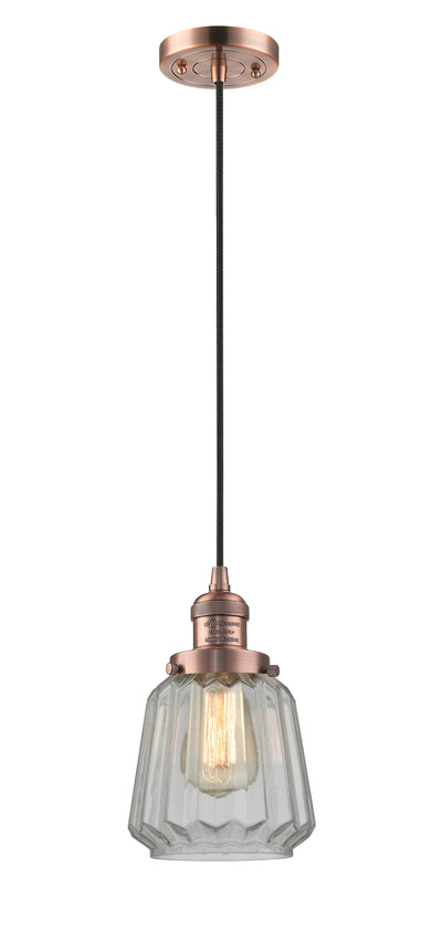 Franklin Restoration Antique Brass Mini Pendant