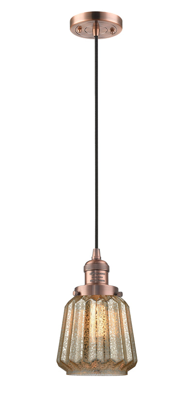 Franklin Restoration Antique Brass Mini Pendant