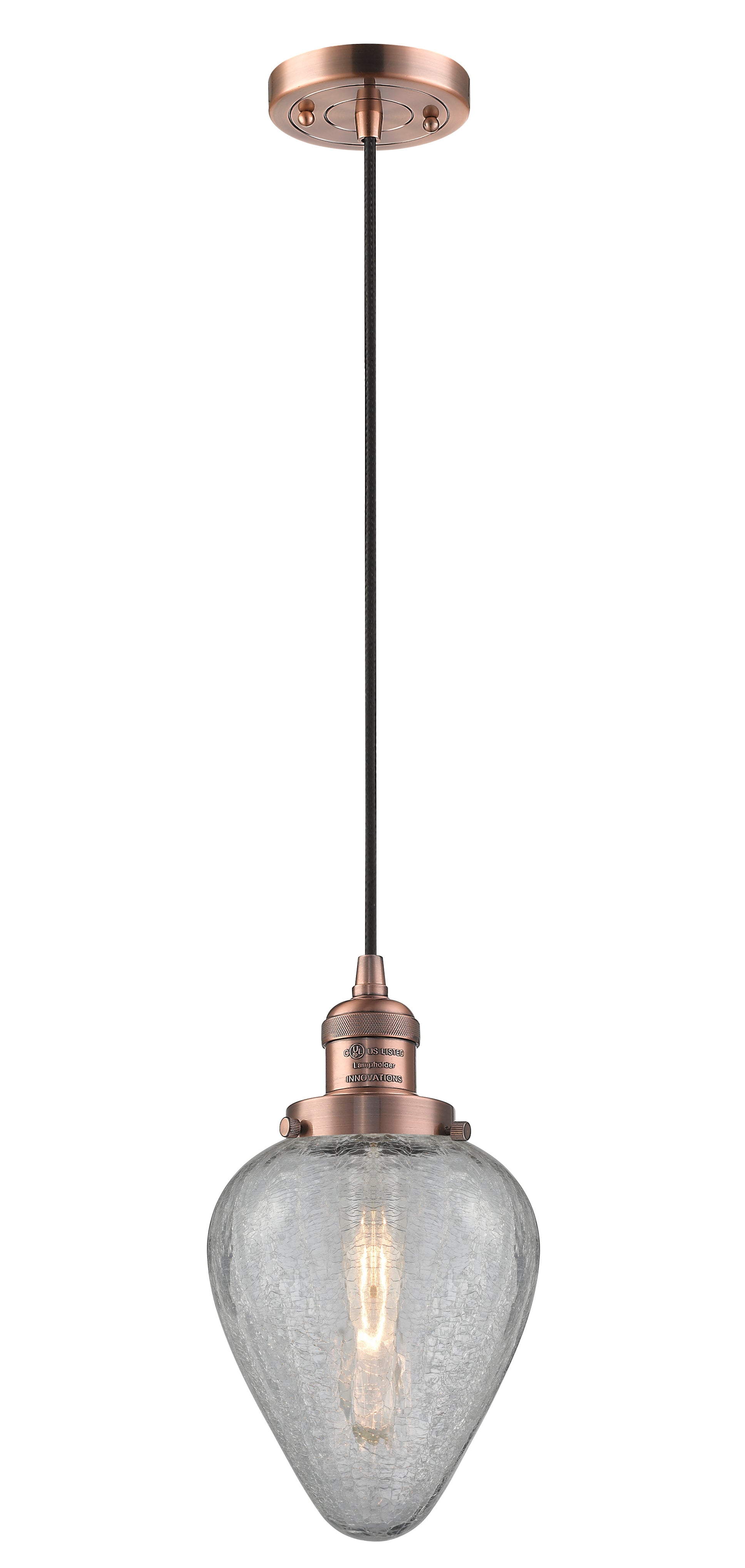 Franklin Restoration Mini Pendant Cast Brass