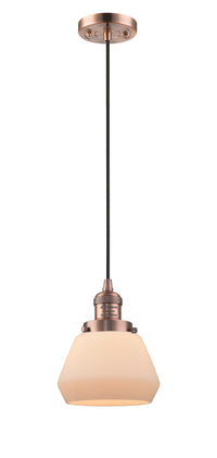 Franklin Restoration Mini Pendant Antique Brass