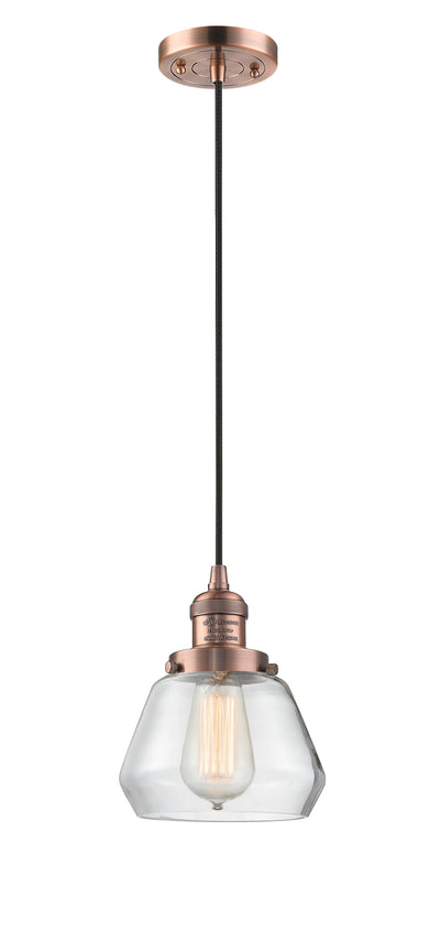 Franklin Restoration Mini Pendant Antique Brass