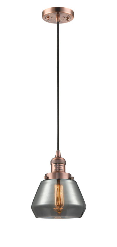 Franklin Restoration Mini Pendant Antique Brass