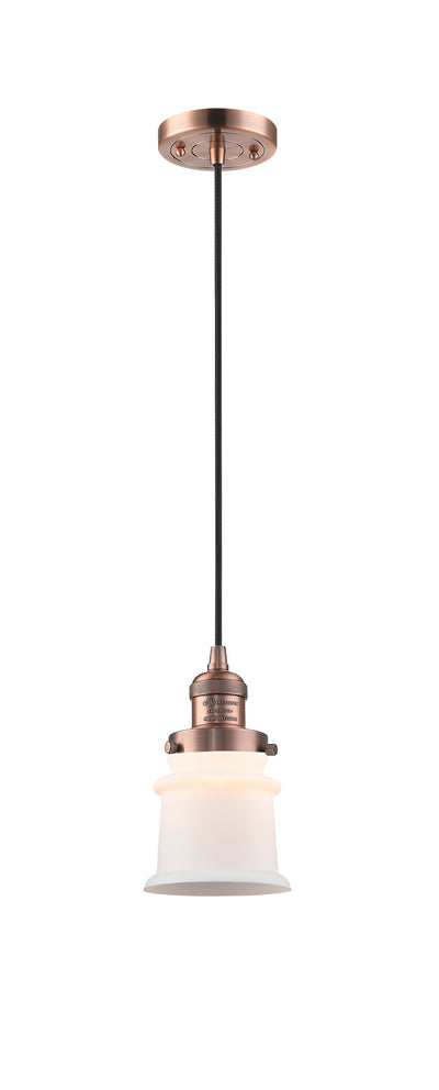 Franklin Restoration Mini Pendant Brass 5.25