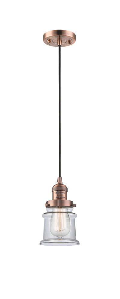Franklin Restoration Mini Pendant Brass 5.25