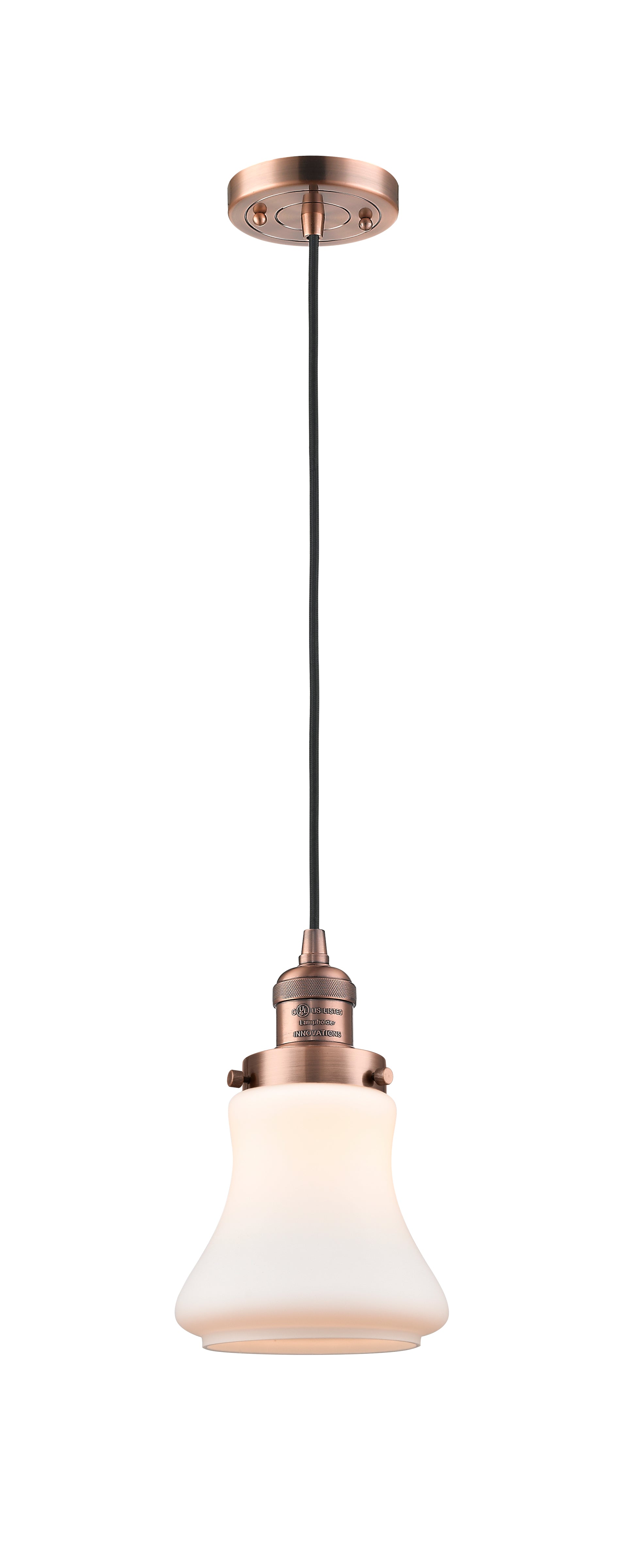 Franklin Restoration Mini Pendant Cast Brass