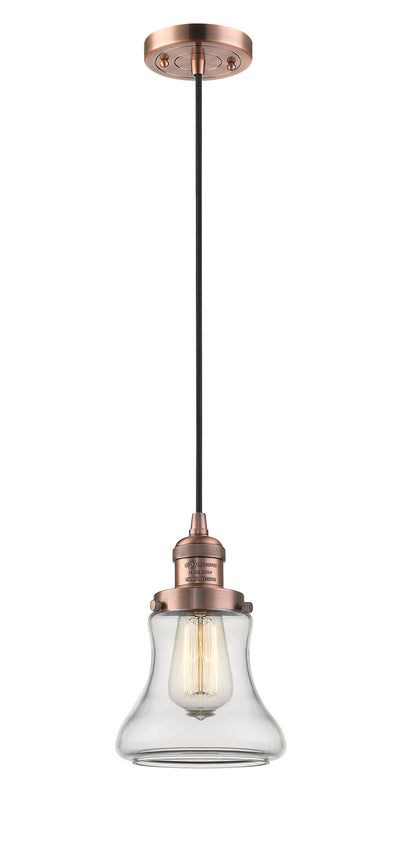 Franklin Restoration Mini Pendant Cast Brass
