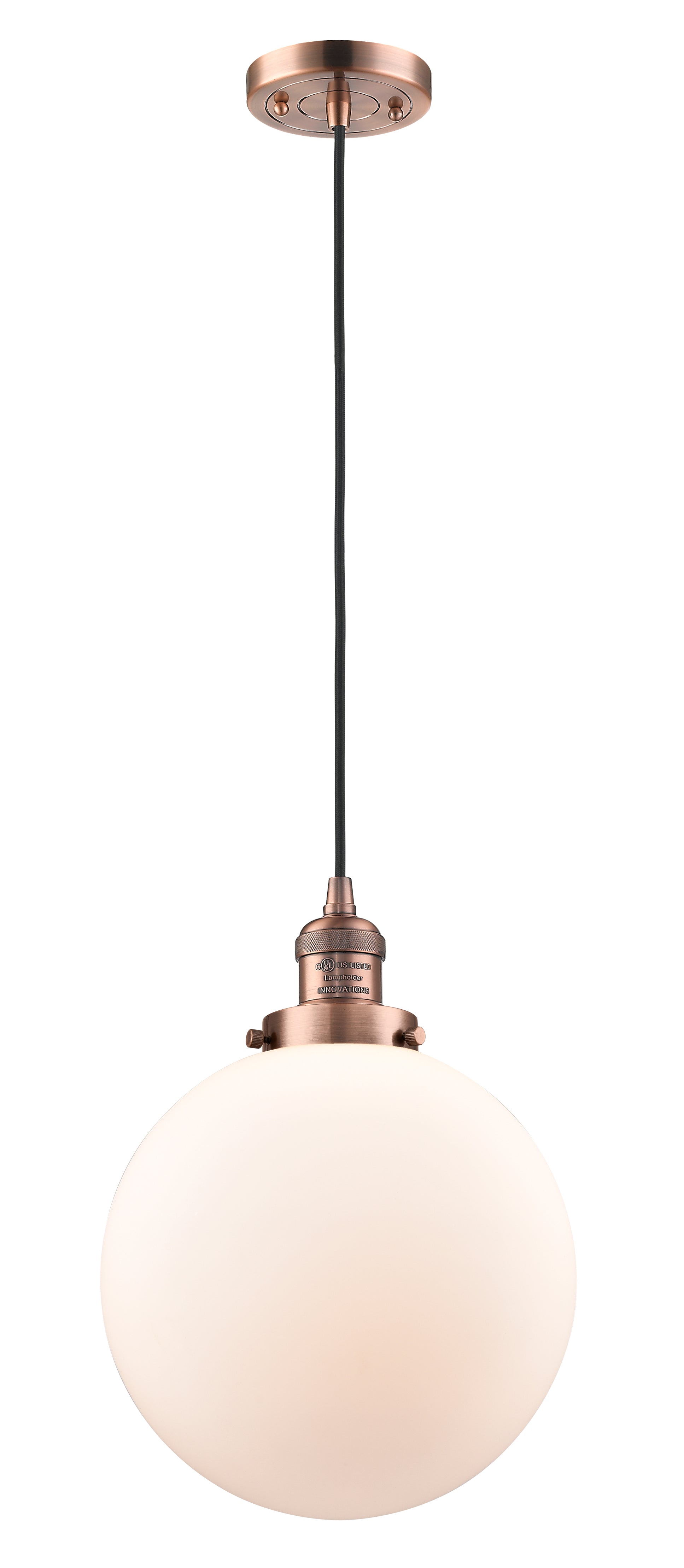 Franklin Restoration Mini Pendant Brass Steel