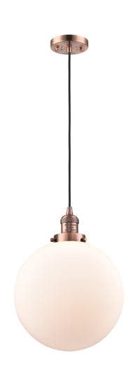 Franklin Restoration Mini Pendant Antique Brass