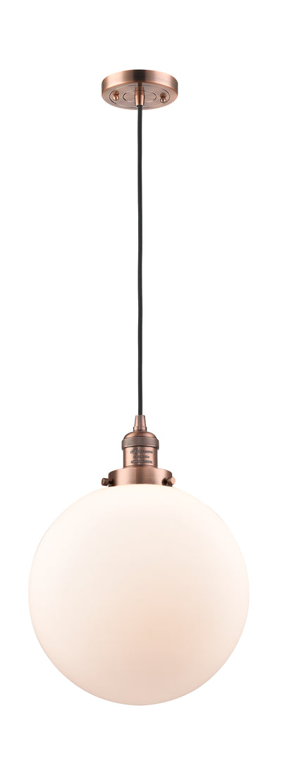 Franklin Restoration Mini Pendant Antique Brass