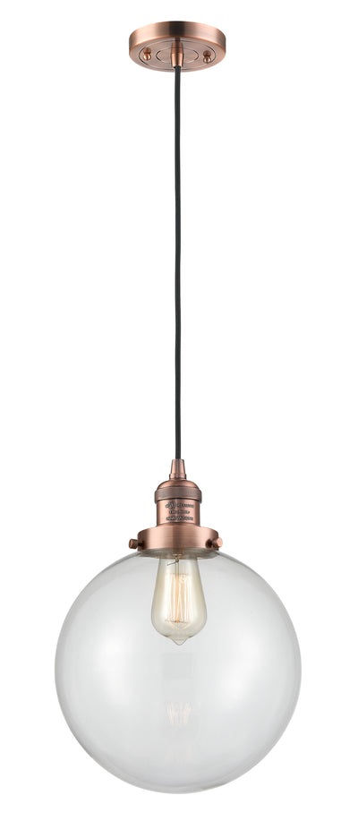 Franklin Restoration Mini Pendant Brass Steel