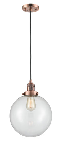 Franklin Restoration Mini Pendant Antique Brass