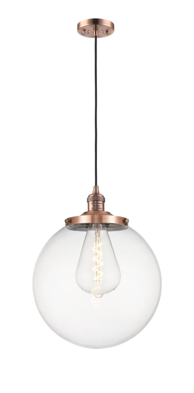 Franklin Restoration Mini Pendant Antique Brass