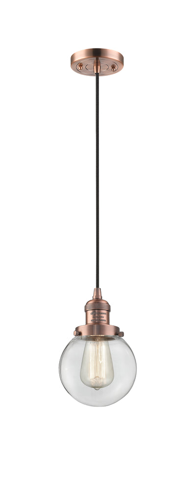 Franklin Restoration Mini Pendant Antique Brass