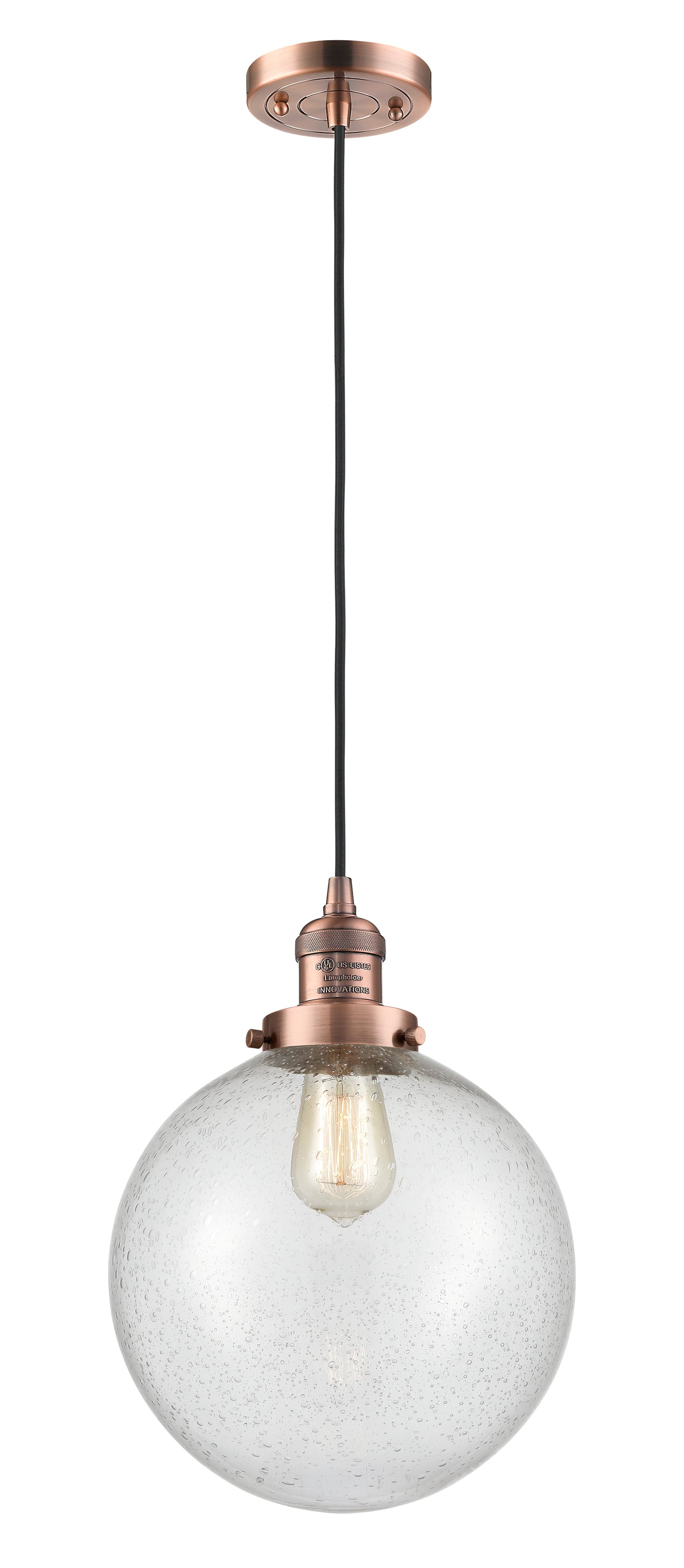 Franklin Restoration Mini Pendant Brass Steel