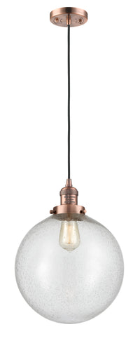 Franklin Restoration Mini Pendant Antique Brass