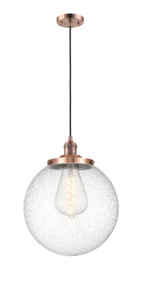 Franklin Restoration Mini Pendant Antique Brass