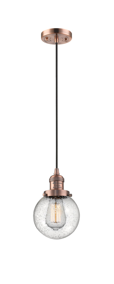 Franklin Restoration Mini Pendant Antique Brass