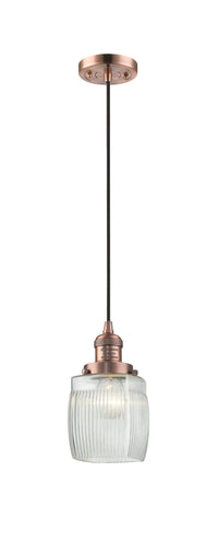 Franklin Restoration Mini Pendant Antique Brass