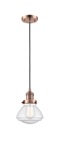 Franklin Restoration Cast Brass Mini Pendant