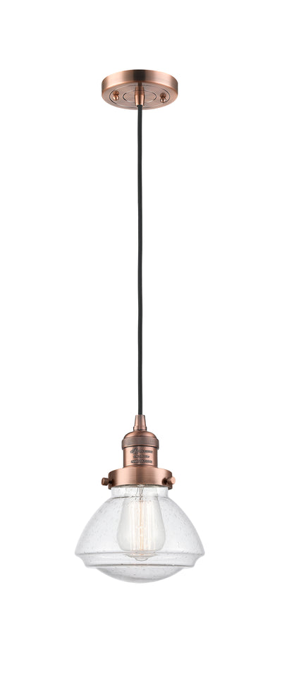 Franklin Restoration Cast Brass Mini Pendant