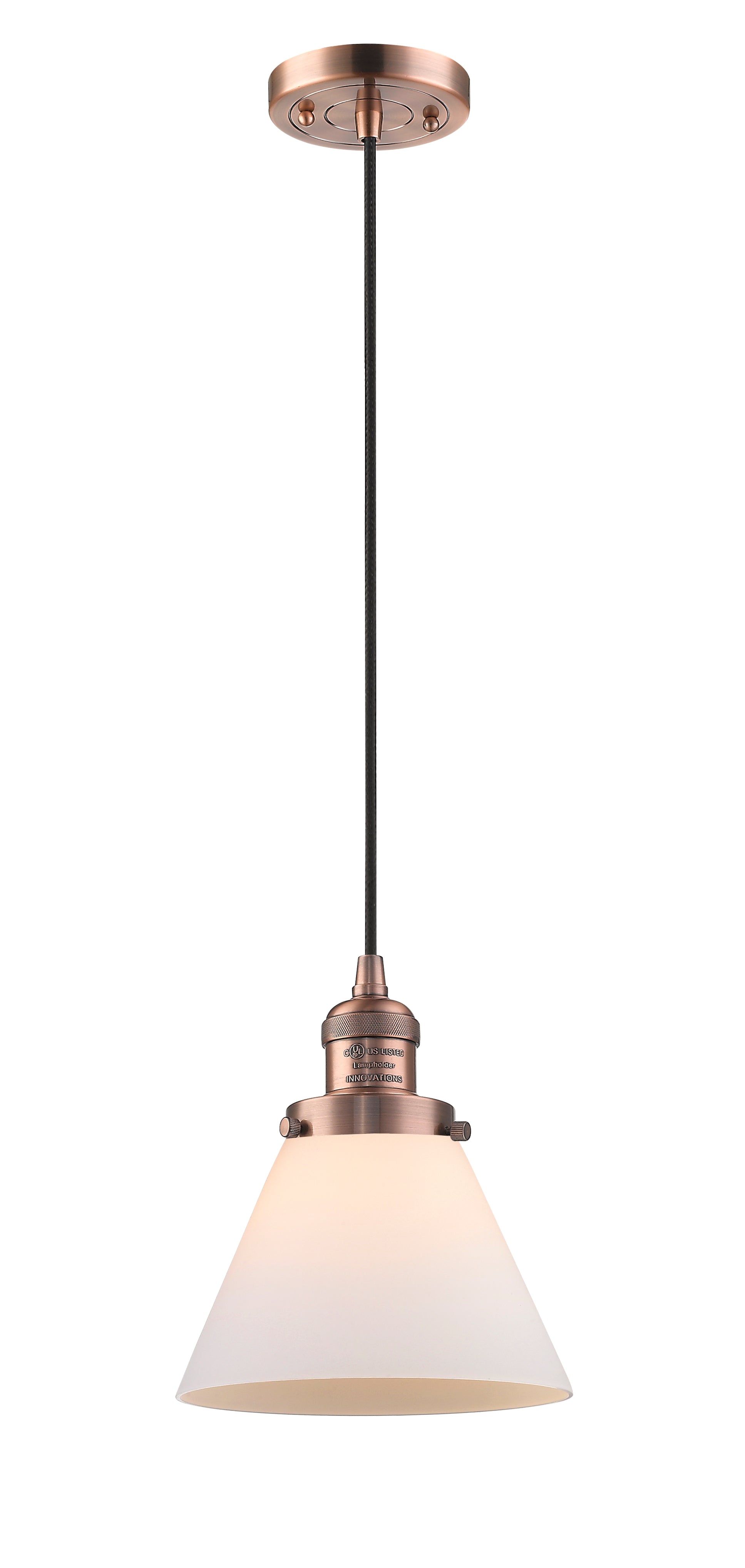 Franklin Restoration Mini Pendant Antique Brass