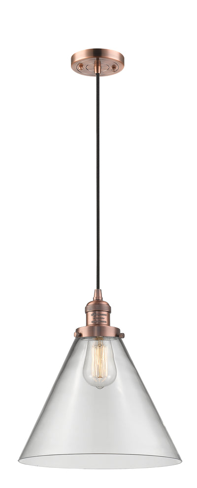 Franklin Restoration Mini Pendant Antique Brass