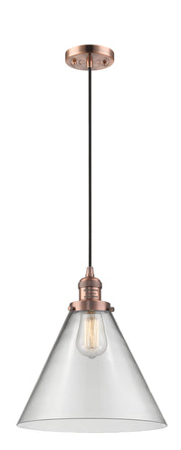 Franklin Restoration Mini Pendant Antique Brass