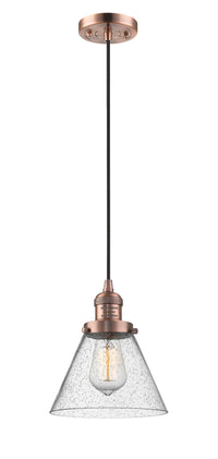 Franklin Restoration Mini Pendant Antique Brass