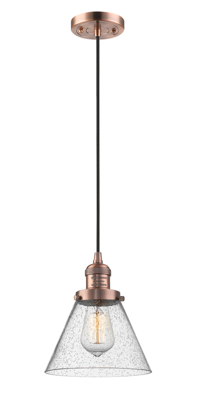 Franklin Restoration Mini Pendant Antique Brass