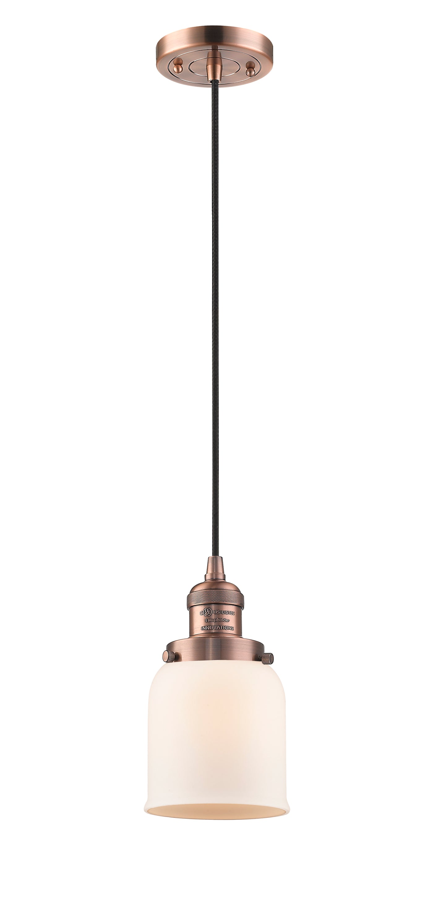 Franklin Restoration Mini Pendant Cast Brass