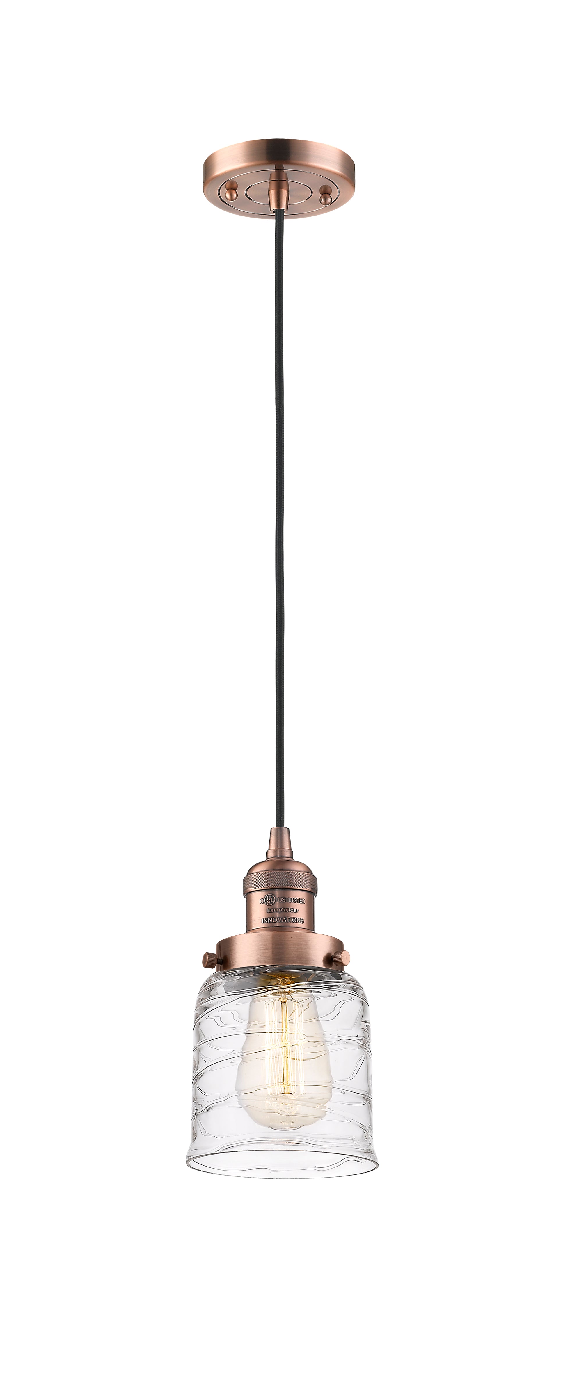 Franklin Restoration Mini Pendant Cast Brass