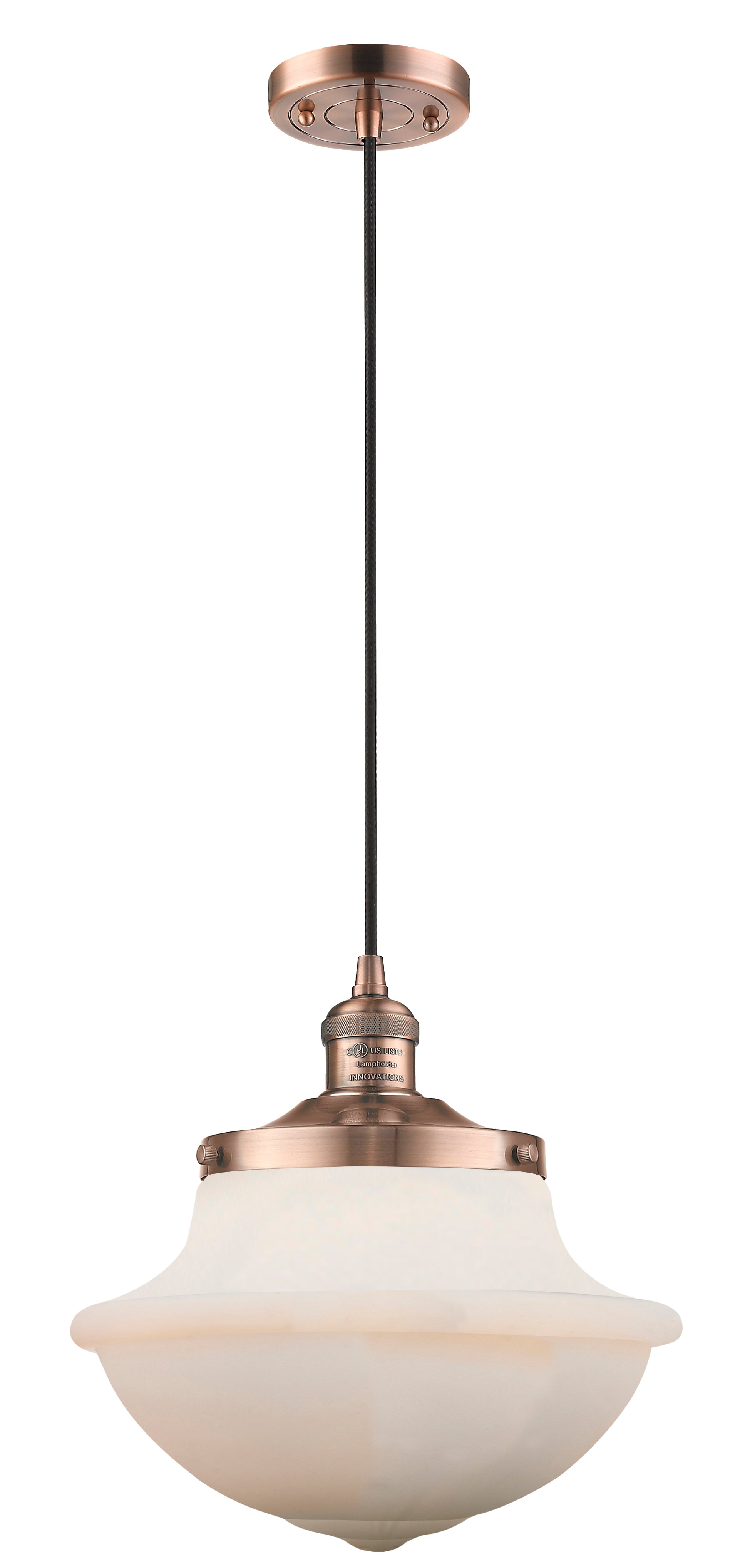 Franklin Restoration Mini Pendant Antique Brass
