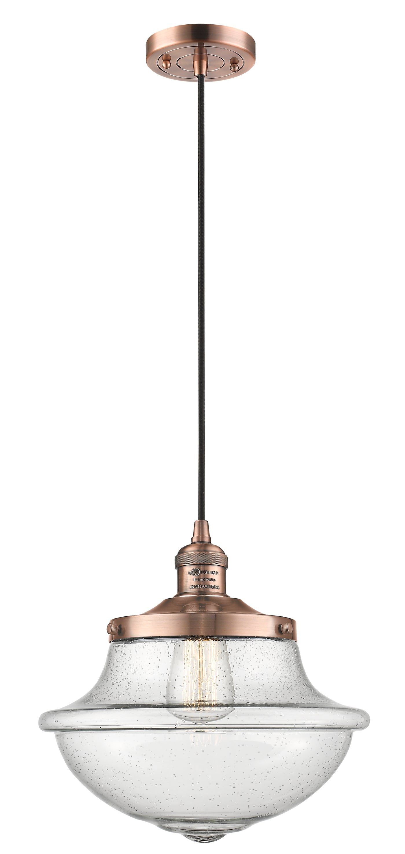 Franklin Restoration Mini Pendant Antique Brass
