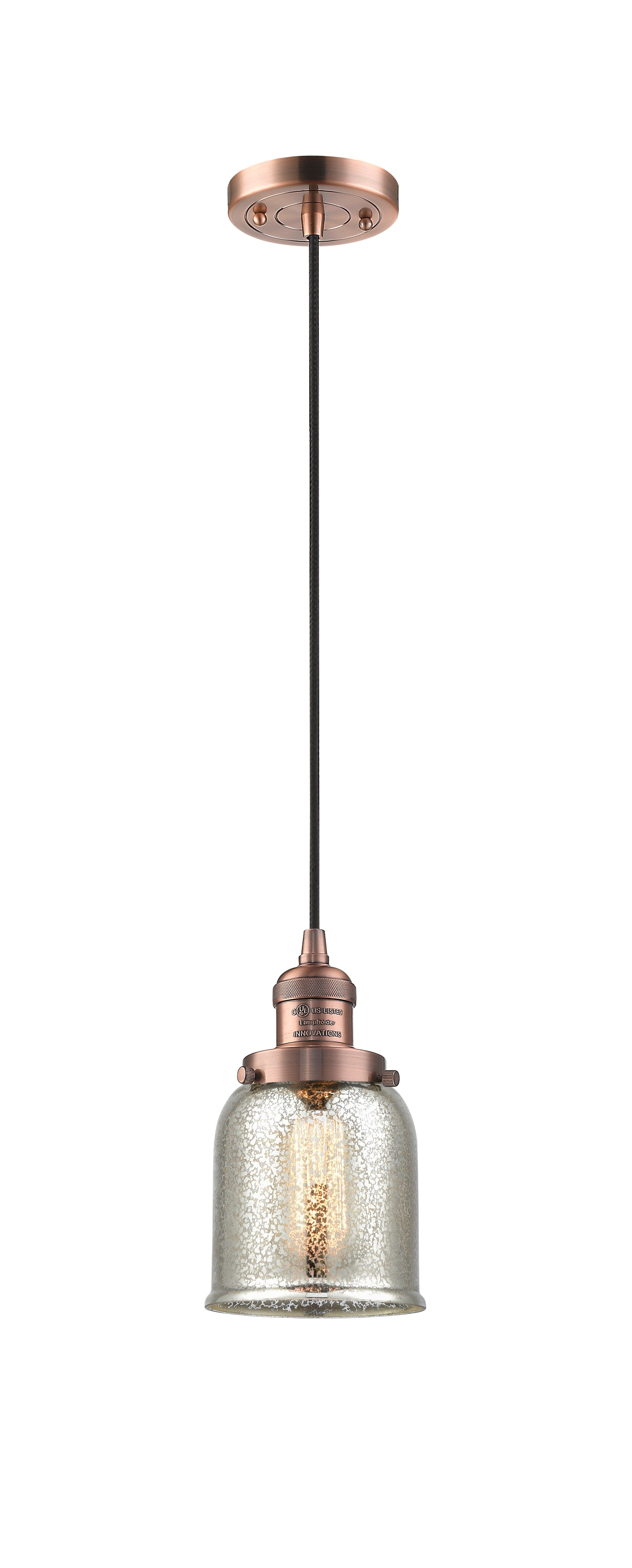 Franklin Restoration Mini Pendant Cast Brass