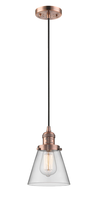Franklin Restoration Mini Pendant Antique Brass