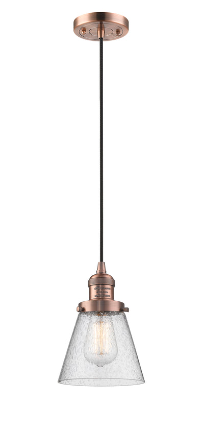 Franklin Restoration Mini Pendant Antique Brass
