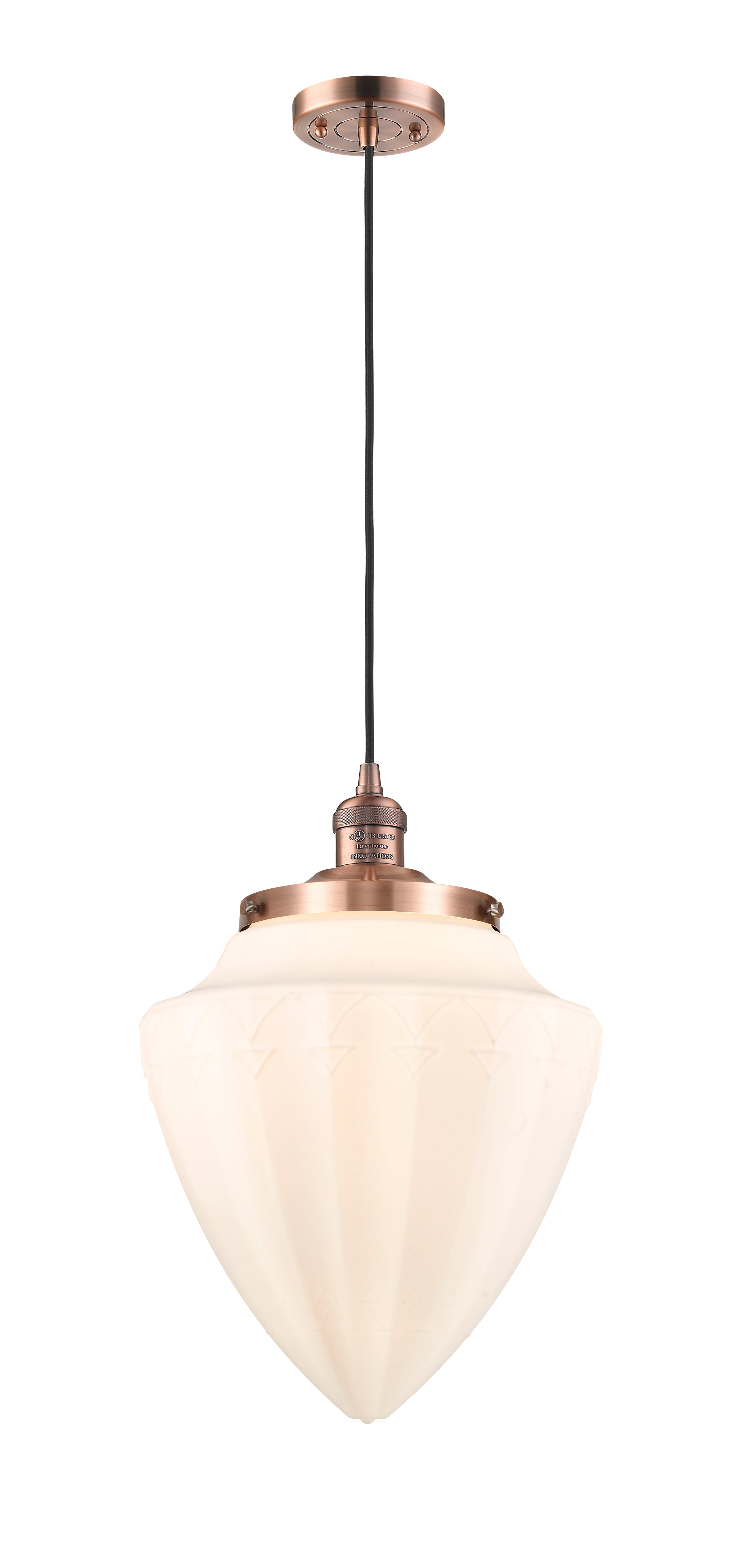 Franklin Restoration Mini Pendant Antique Brass
