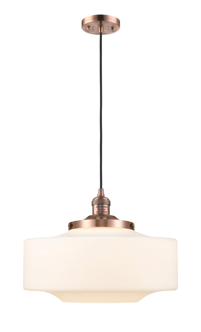 Franklin Restoration Mini Pendant Antique Brass