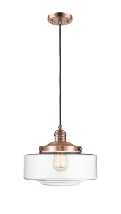 Franklin Restoration Mini Pendant Antique Brass