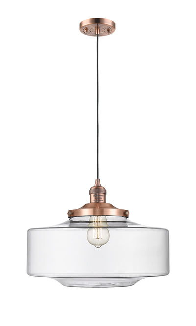 Franklin Restoration Mini Pendant Brass Finish