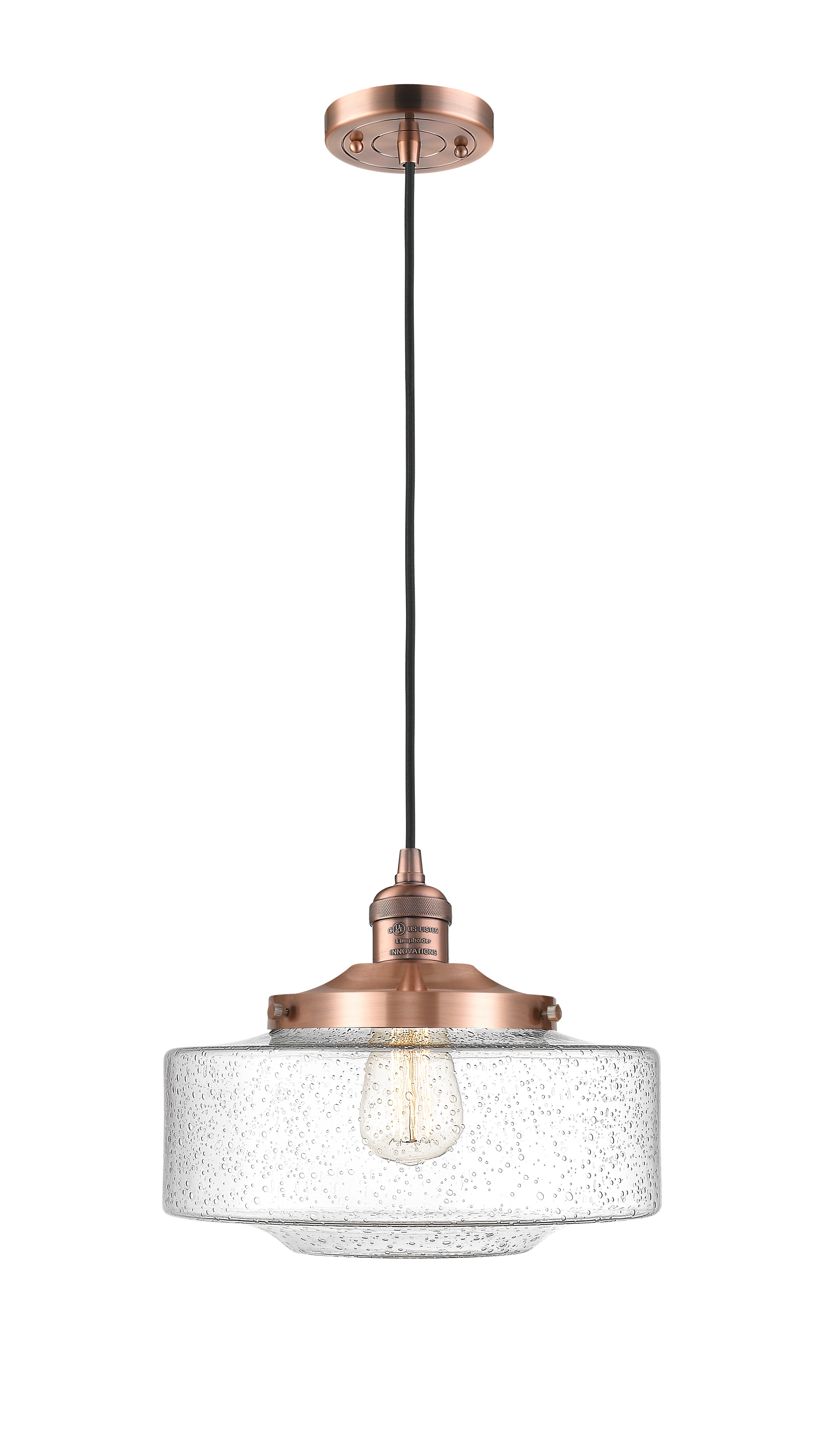 Franklin Restoration Mini Pendant Antique Brass
