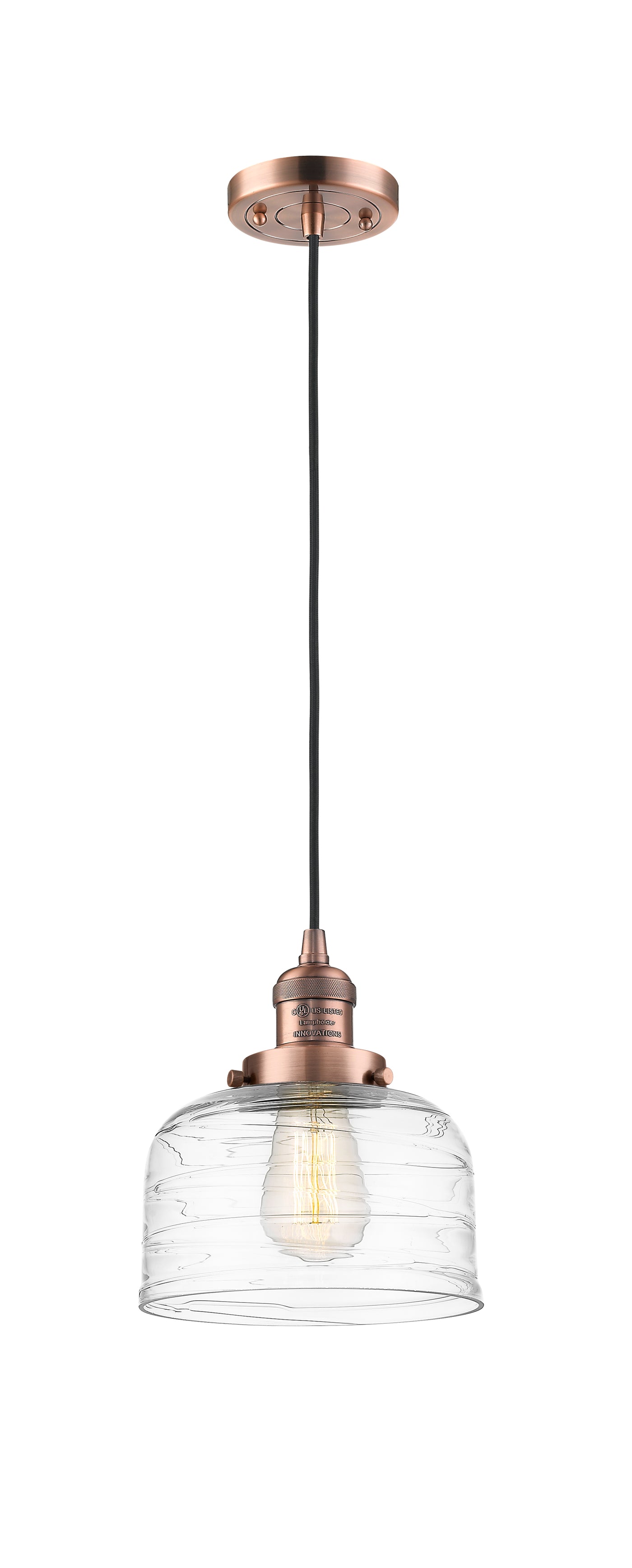 Franklin Restoration Cast Brass Mini Pendant