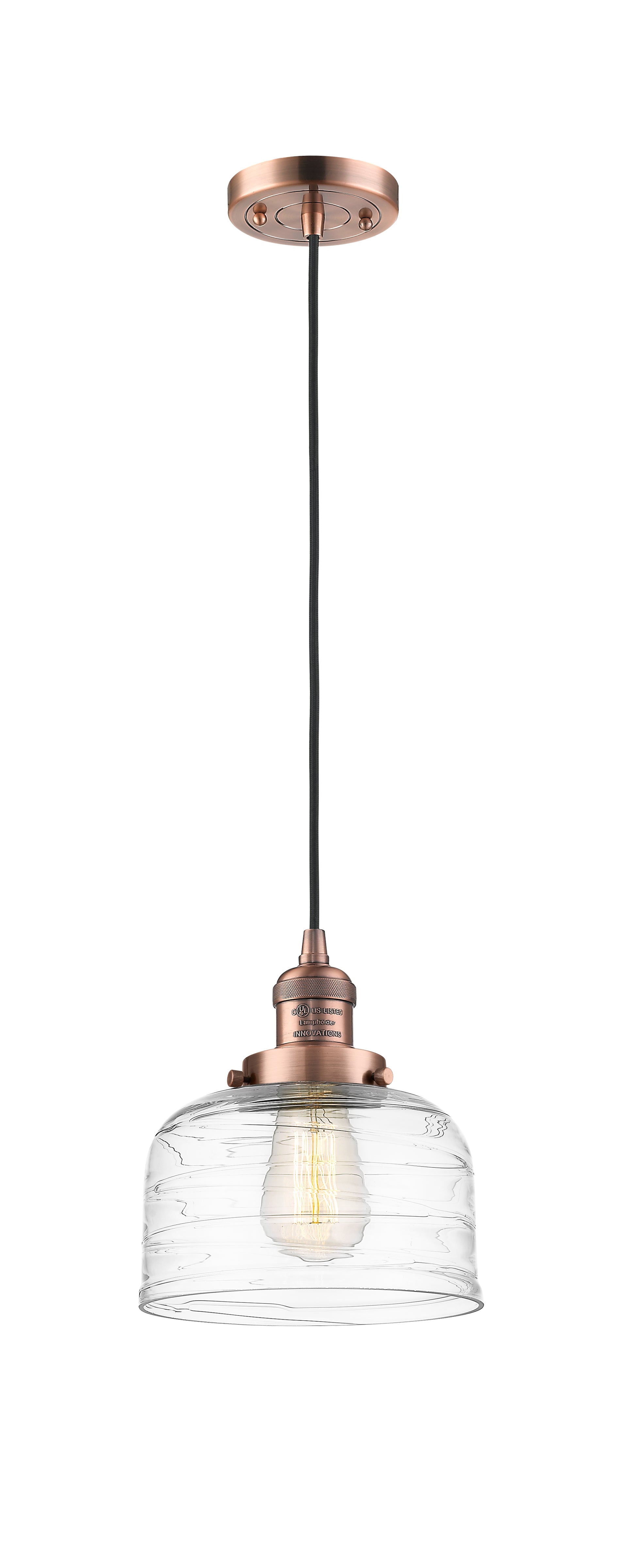Franklin Restoration Cast Brass Mini Pendant