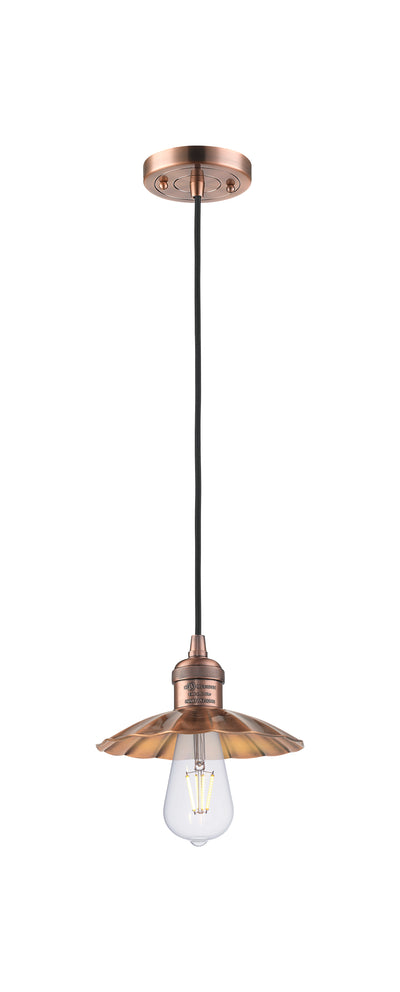 Franklin Restoration Mini Pendant Antique Copper