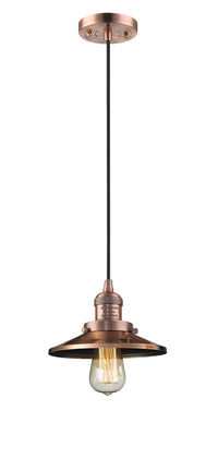 Franklin Restoration Mini Pendant Antique Brass