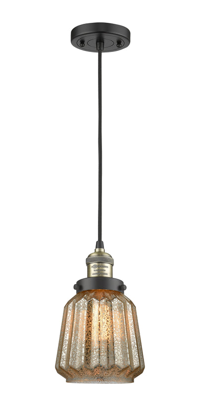 Franklin Restoration Antique Brass Mini Pendant