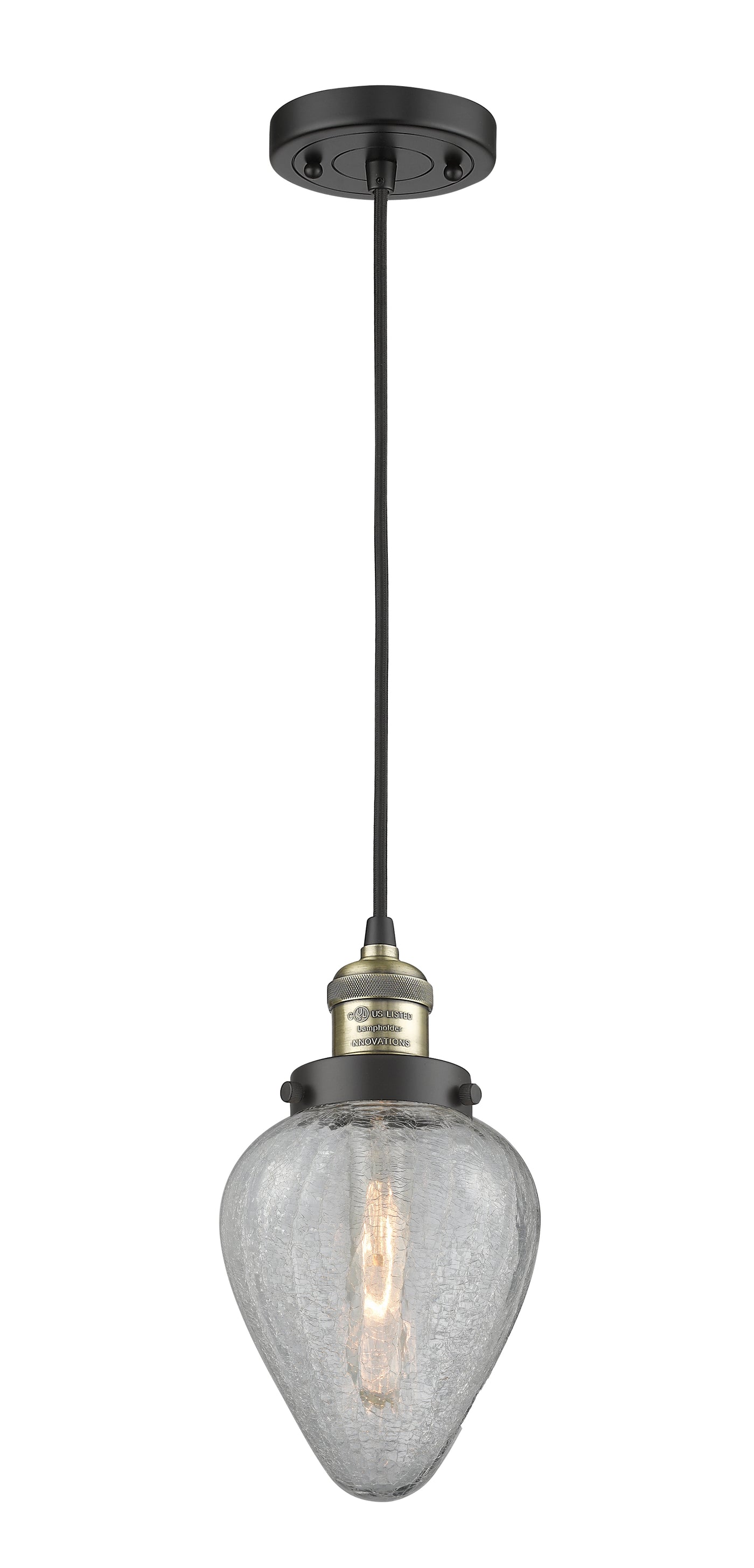 Franklin Restoration Mini Pendant Antique Brass