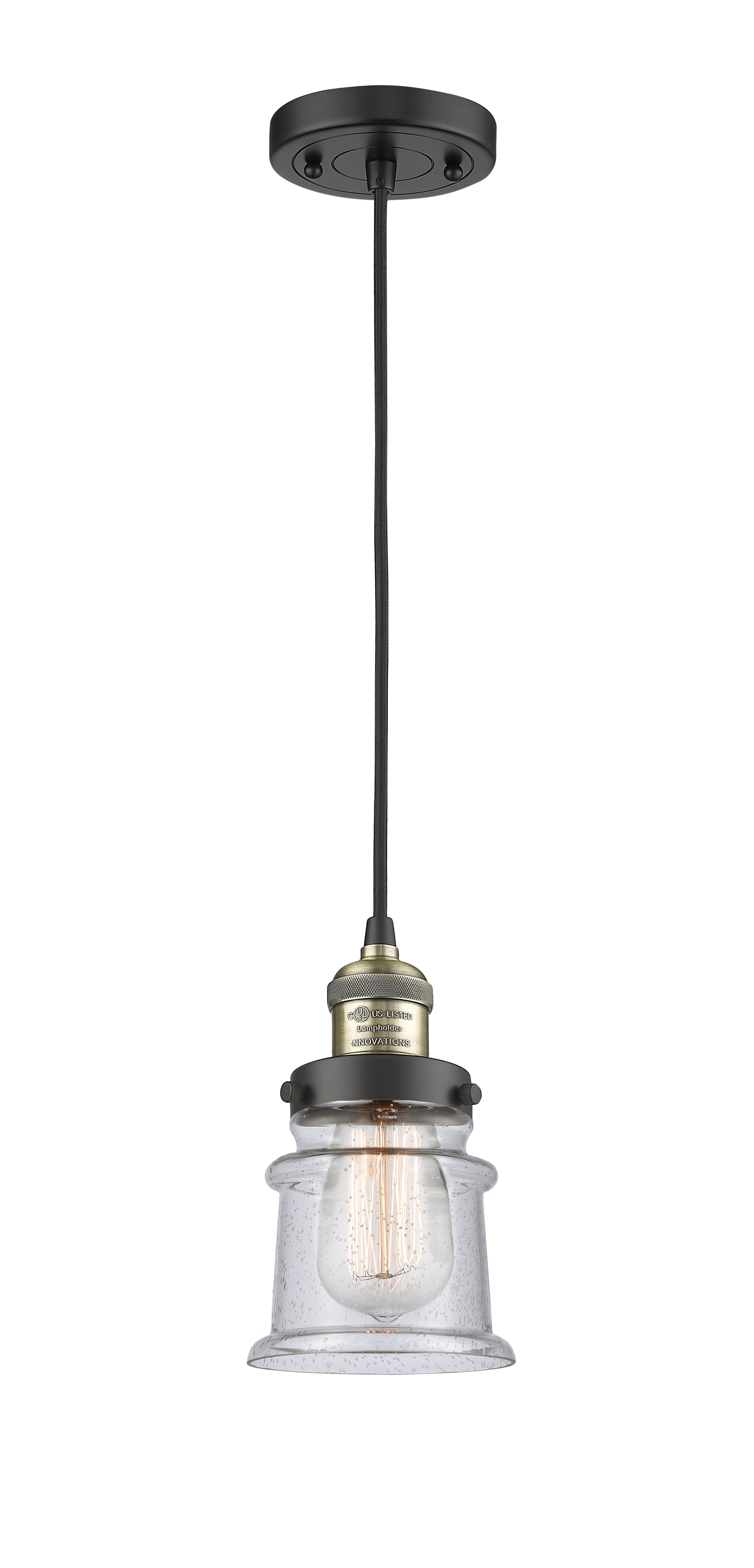 Franklin Restoration Mini Pendant Antique Brass